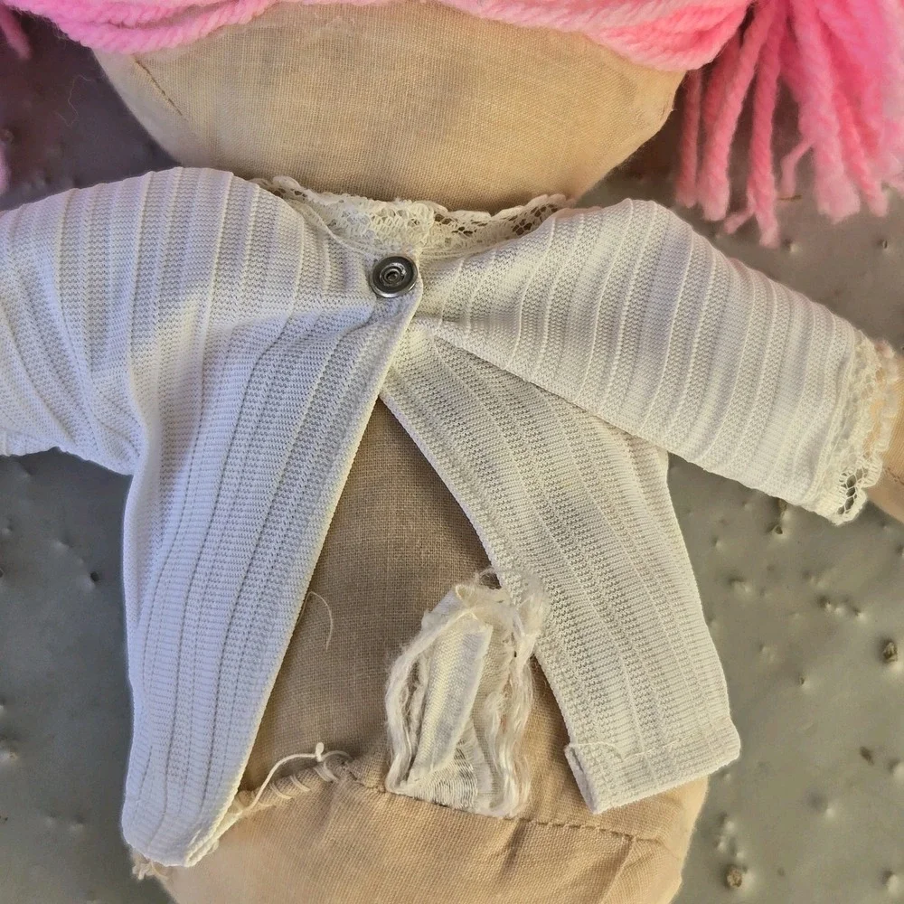 RARE VTG DEBBIE‎ DRESSER TOP DOLL Dimples 1973 Milton Bradley Amsco Ind No. 1101